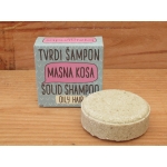 Shampoo bar voor stug en vet haar.