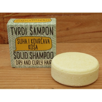 Shampoo bar voor droog en krullend haar